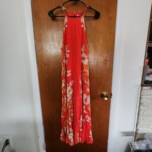 Free People Scarlet Floral Maxi Dress